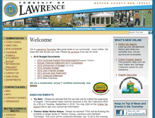 Tablet Screenshot of lawrencetwp.com